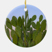 ドライフォレストのサボテンとサイザル セラミックオーナメント (裏面)