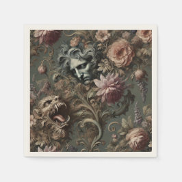 ドライフトキーパーのパラドックス – ゴシック様式の神話の枕 スタンダードカクテルナプキン