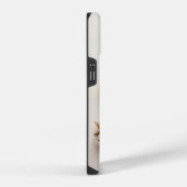 ドライフラワーの押し花 iPhoneケース (右側面)