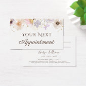 ドライフラワーアポイントメントカード (デスク)