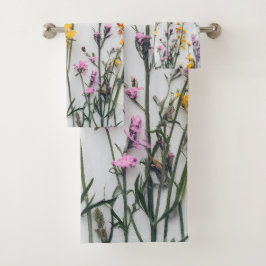 ドライフラワーエステティックフローラ バスタオルセット