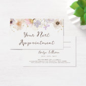 ドライフラワーエレガントアポイントメントカード (デスク)