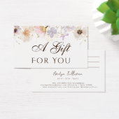 ドライフラワーギフトカード (デスク)