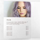 ドライフラワーパンフレット3 三つ折りカード (内部最初)