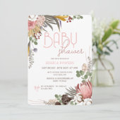 ドライフラワーメドレー招待状 招待状 (スタンド正面)