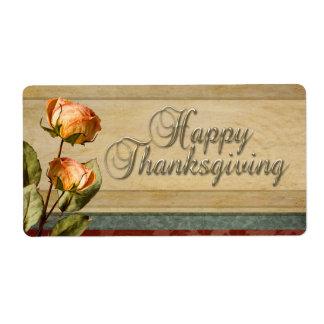 ドライフラワーラベル ラベル