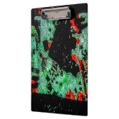 ドライフラワー抽象芸術クリップボード再生プラスチック クリップボード (左)