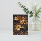 ドライフラワー抽象芸術ATC 名刺 (スタンド正面)