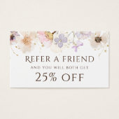 ドライフラワー紹介カード (正面)