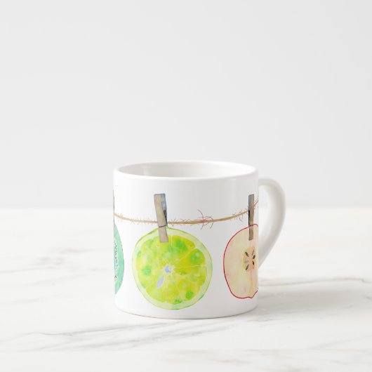 ドライフルーツのExpressoのコップ エスプレッソカップ (正面右)