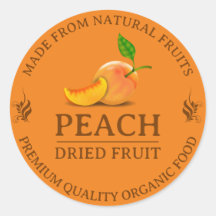 ドライフルーツカスタムラベルのシール