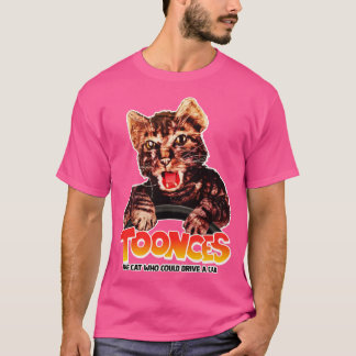 ドライブできる猫をトーンセス Tシャツ