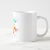 ドライブに点火する ジャンボコーヒーマグカップ (右)