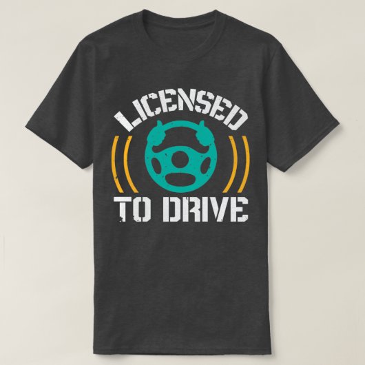 ドライブのライセンス Tシャツ (デザイン正面)