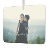 ドライブの安全なファミリ写真 カーエアーフレッシュナー (左)