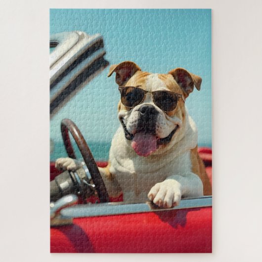 ドライブの美しい日 ジグソーパズル (縦)