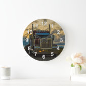 ドライブインの空 ラージ壁時計 (ホーム)