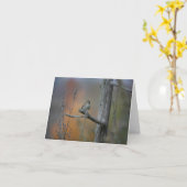 ドライブインの鳥 カード (黄色い花)