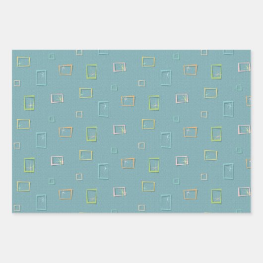 ドライブインダイネットラッピング紙 ラッピングペーパーシート (正面)