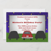 ドライブインムービーシアターパーティの招待状 招待状 (裏面)