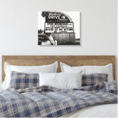 ドライブイン劇場， 1954 キャンバスプリント (インサイチュ (寝室))