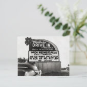ドライブイン劇場， 1954 ポストカード (スタンド正面)