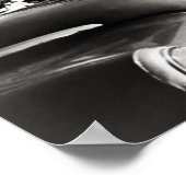 ドライブイン劇場， 1954.ヴィンテージ写真 ポスター (角)