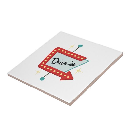ドライブイン記号 タイル (側面)