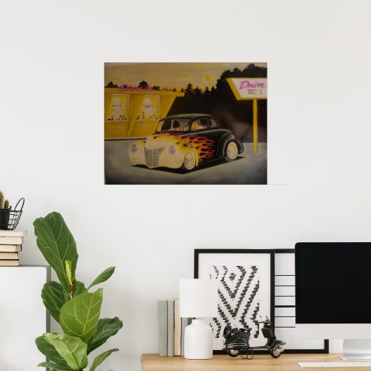 ドライブイン ポスター (ホームオフィス)