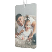 ドライブカスタムセーフ写真父の日の車 カーエアーフレッシュナー (左)