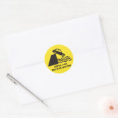 ドライブカー – ベーコンの受信 ラウンドシール (封筒)