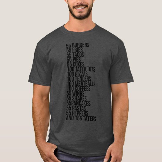 ドライブスルー注文は出ていったほうがいい Tシャツ (正面)