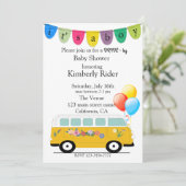 ドライブスルー ベビーシャワー 招待状 (スタンド正面)