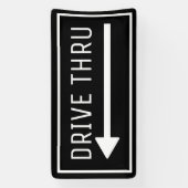 ドライブスルー 横断幕 (縦)