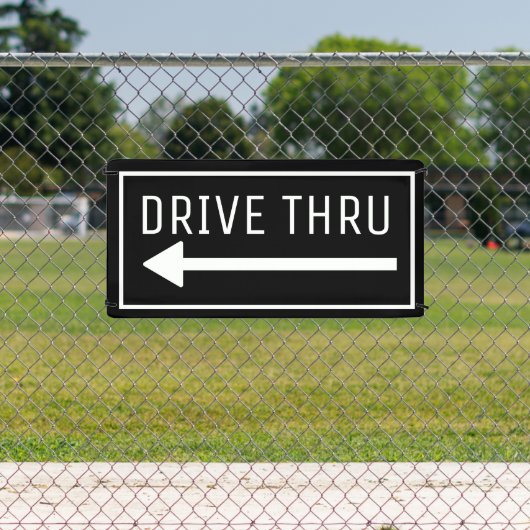 ドライブスルー 横断幕 (インサイチュ)