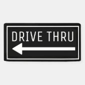 ドライブスルー 横断幕 (横)