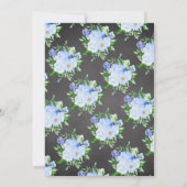 ドライブバイエレファントボーイズ赤ちゃんシャワー招待状 招待状 (裏面)