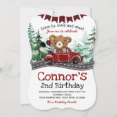 ドライブバイランバージャックベア 招待状 (正面)