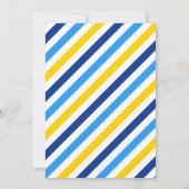 ドライブバイ誕生日パレード招待状警察パレード 招待状 (裏面)