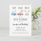 ドライブバイ誕生日パレード 招待状 (スタンド正面)