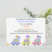 ドライブバイ誕生日パレード 招待状 (スタンド正面)