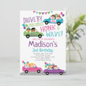ドライブバイ・バースデーパレード 招待状 (スタンド正面)