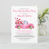 ドライブバイ・バースデーパーティー トラック一杯のハートの愛 招待状 (スタンド正面)