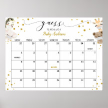 ドライブバイ ベイビー シャワー 出産予定日 カレンダー ポスト