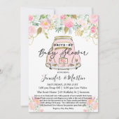 ドライブバイ ベビーシャワー 仮想ベビーシャワー 招待状 (正面)