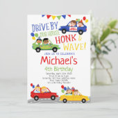 ドライブバイ、誕生日パレード 招待状 (スタンド正面)