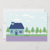 ドライブバースデーパレード招待状 招待状 (裏面)