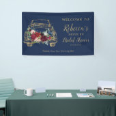 ドライブ別ブライダルシャワーの署名バナー | ドライブスルー 横断幕 (トレードショー)