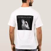 ドライブ力のTシャツ Tシャツ (裏面)