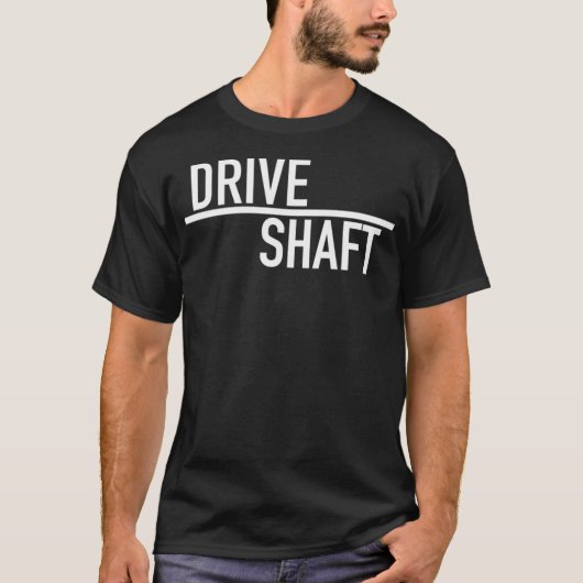 ドライブ失ったシャフトバンド Tシャツ (正面)